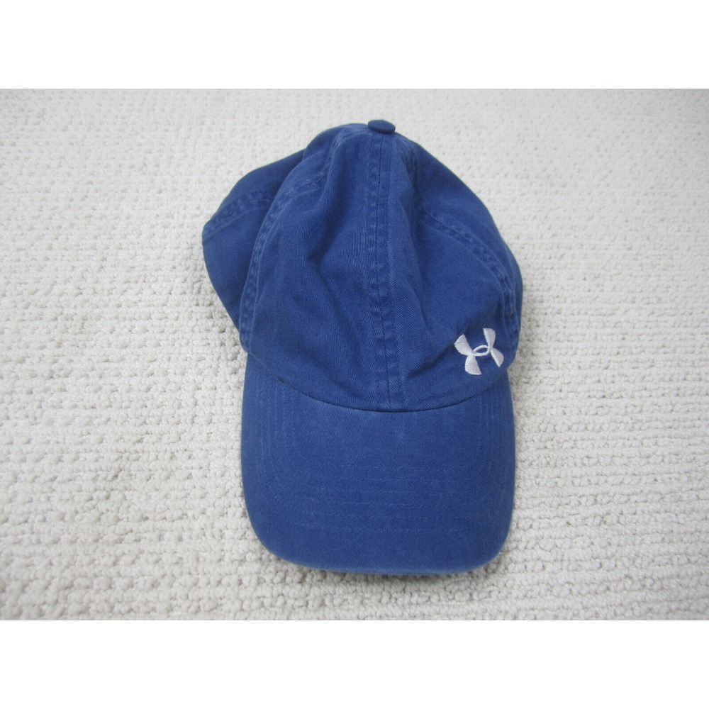 Under Armour Hat Cap Strap Back Womens‎ Blue Adjustable Fit Lightweight